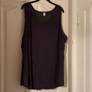 Women’s plus size 4x dark grey old navy tank top